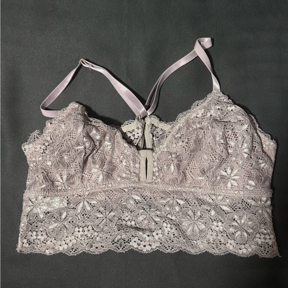 Marilyn Monroe Lace Bralette in Soft Lavender